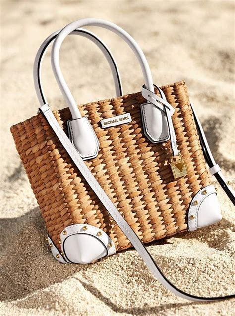 michael kors straw bags on sale|michael kors malibu straw crossbody.